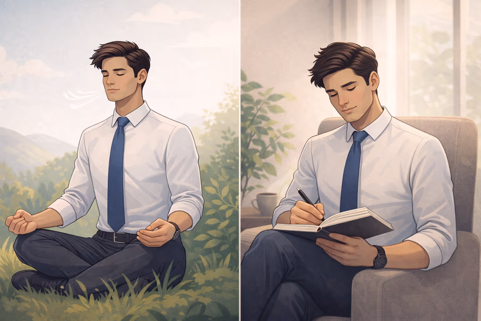 High-functioning anxiety management practices