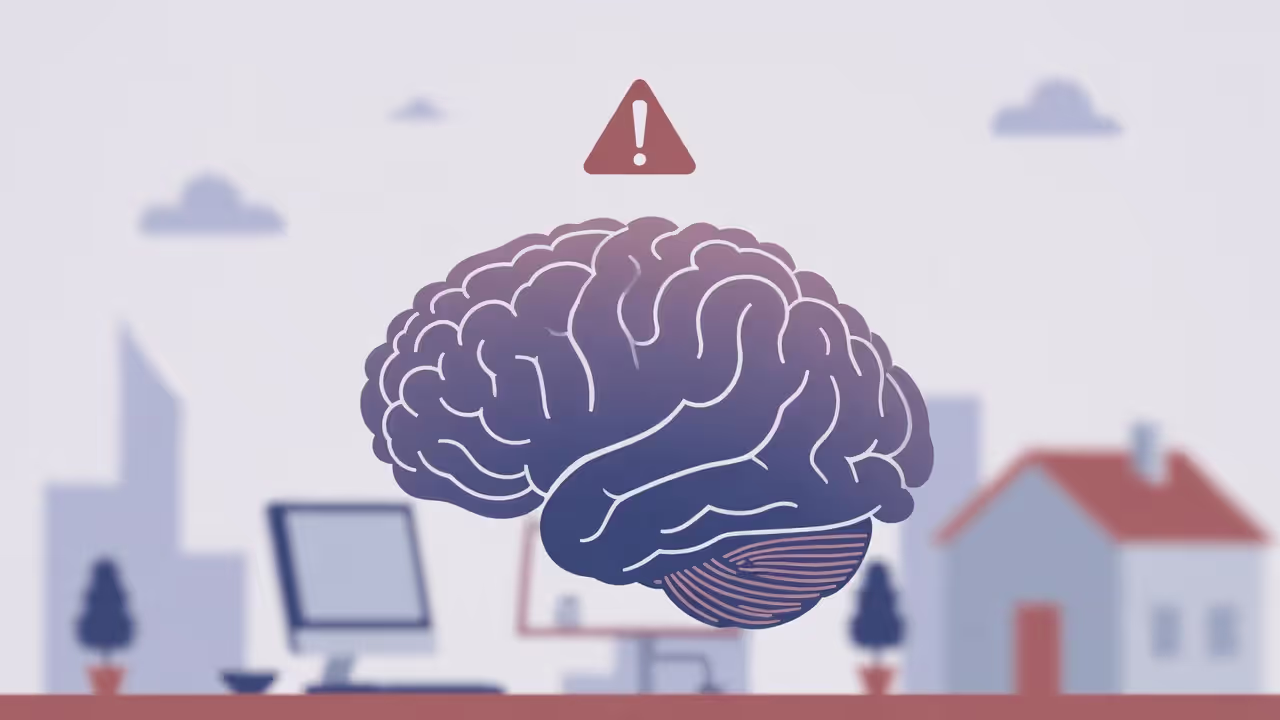 Brain fatigue from cognitive overload